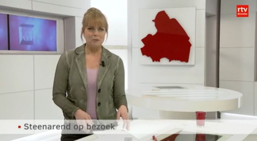 RTV Drenthe - Steenarend (Golden Eagle) gespot bij Stadskanaal