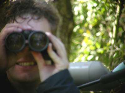 Jos in 2003 tijdens Lauwersmeer excursie.